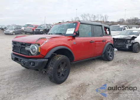 2024 Ford Bronco Black Diamond z USA, uszkodzony, nr VIN 1FMDE1BH5RLA42134